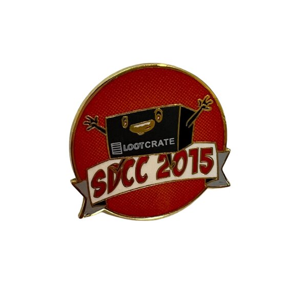 Loot Crate SDCC 2015 & 2016 Collector Pins - Picture 3 of 5